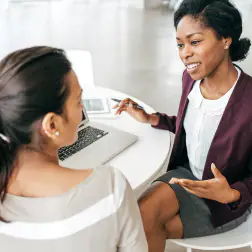 Two business women